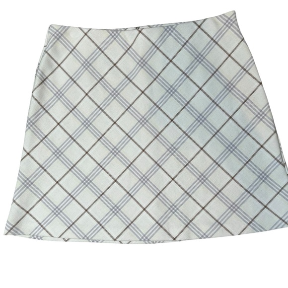 Aritzia Wilfred Classic Mini Skirt Cream - Picture 1 of 5